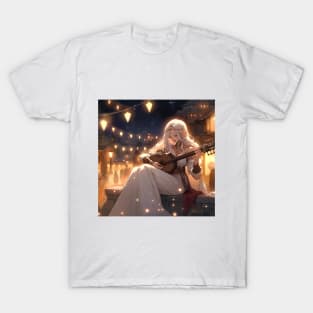 elf playing lute T-Shirt